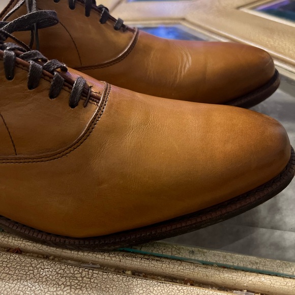 Allen Edmonds Dress Oxford Derby Dress Shoes Men 10D - Picture 10 of 14